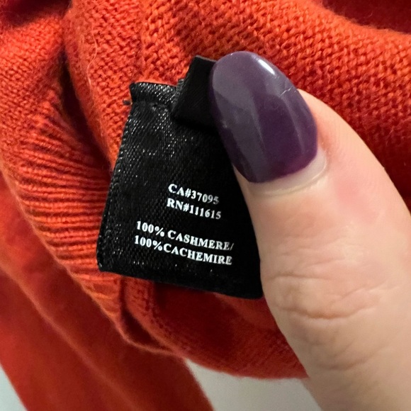 Robert Rodriguez Cashmere Cardigan Sweater- Red- Size M - Picture 8 of 14